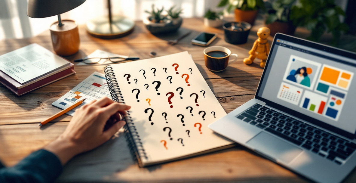 Illustration representing a law firm consistently publishing blog articles that answer common client questions